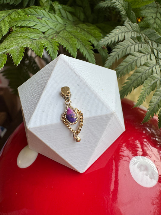 Koolaid - YG & Purple copper turquoise