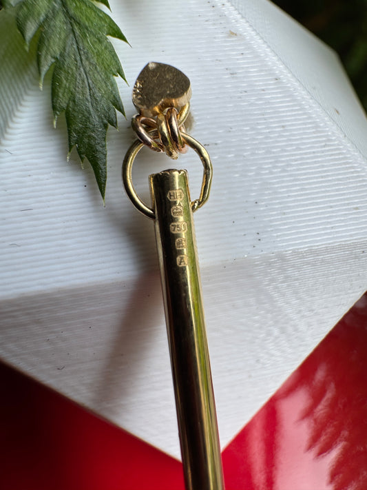 Sour times - blade with sapphire