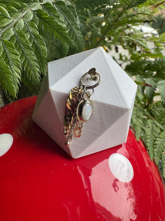 Teenage dirtbag - WG/YG Opal charm