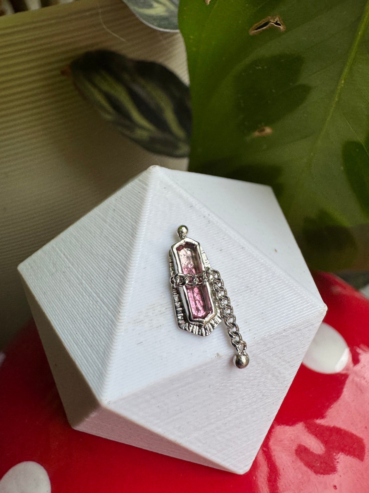 Pink pony club - Platinum & bi coloured tourmaline