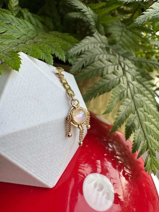 In my room - YG & rainbow moonstone