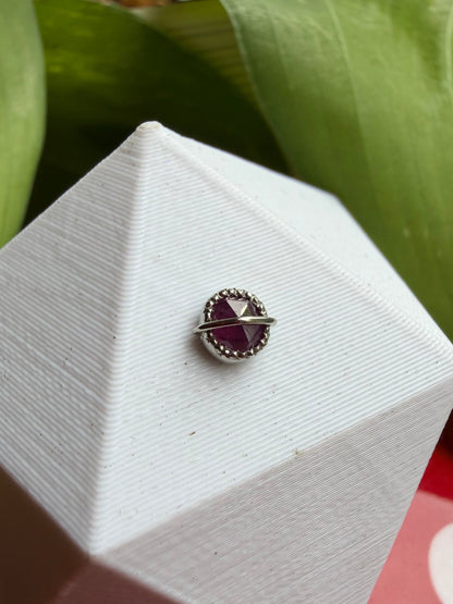 Profondo rosso - Platinum & winza ruby