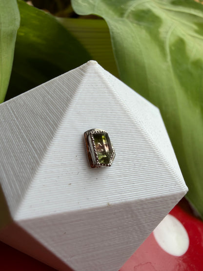 Strange brew - Platinum & watermelon tourmaline