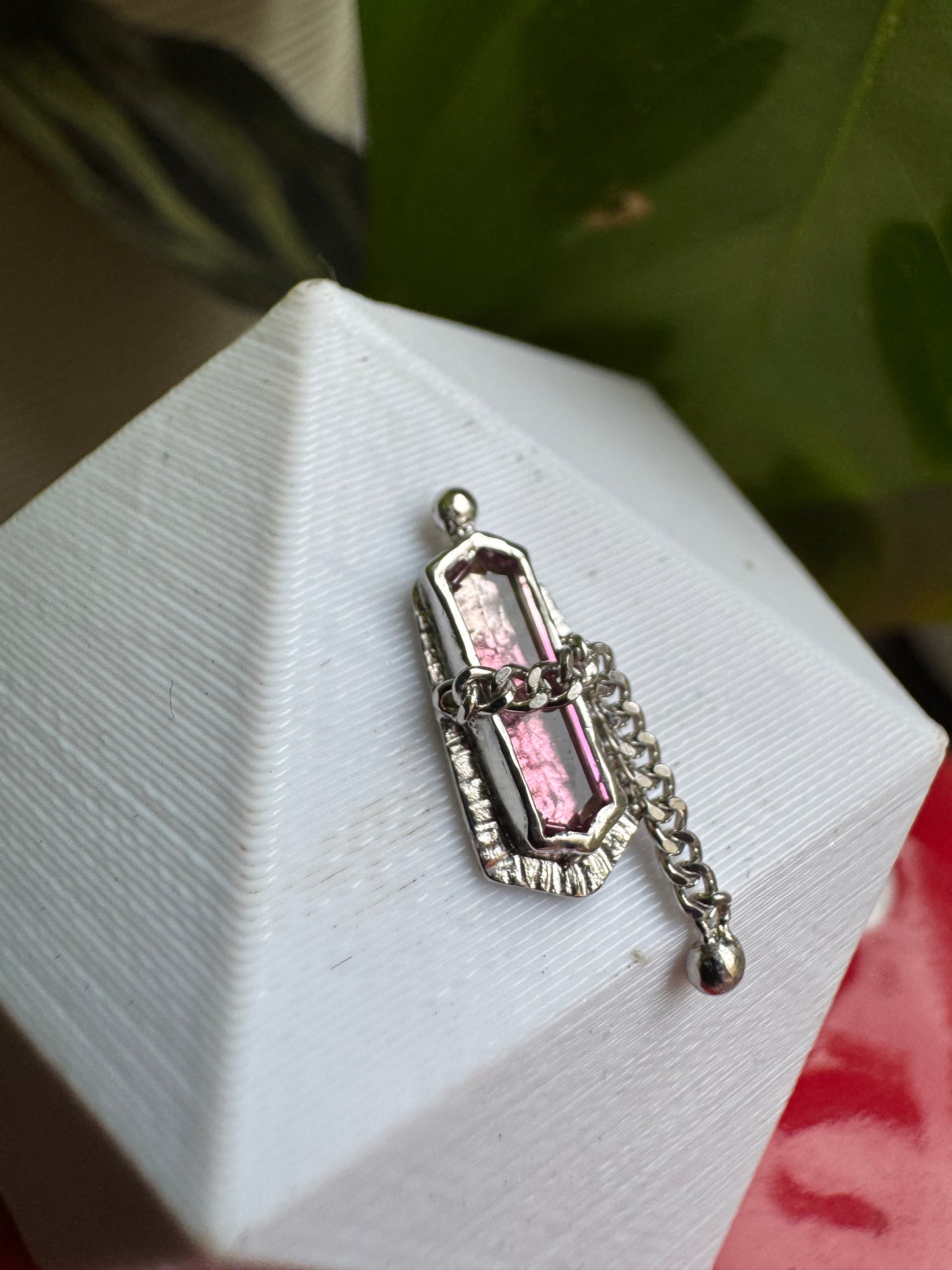 Pink pony club - Platinum & bi coloured tourmaline