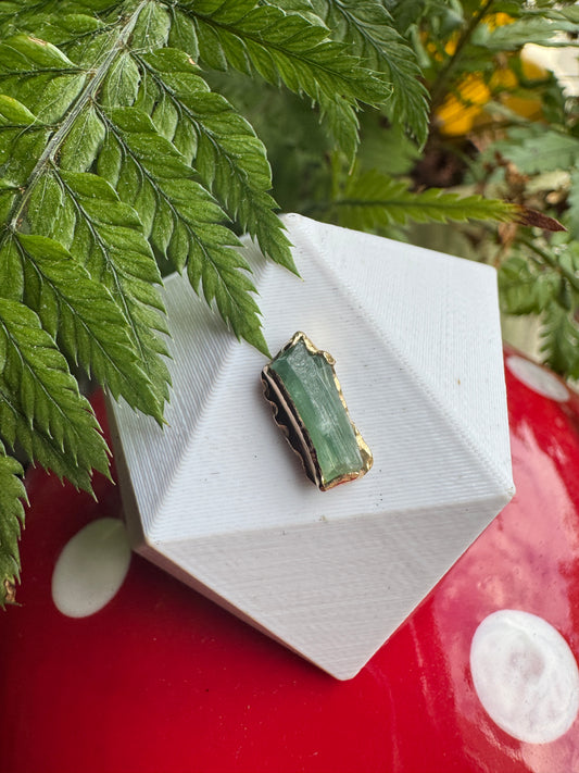 People are strange - 14k YG raw tourmaline