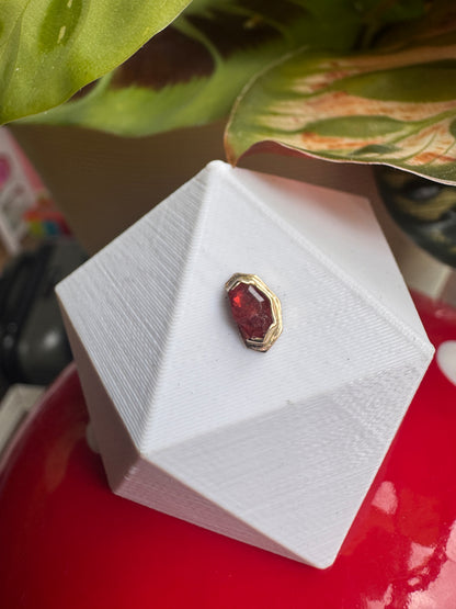 Hot dog - YG & Rhodolite garnet
