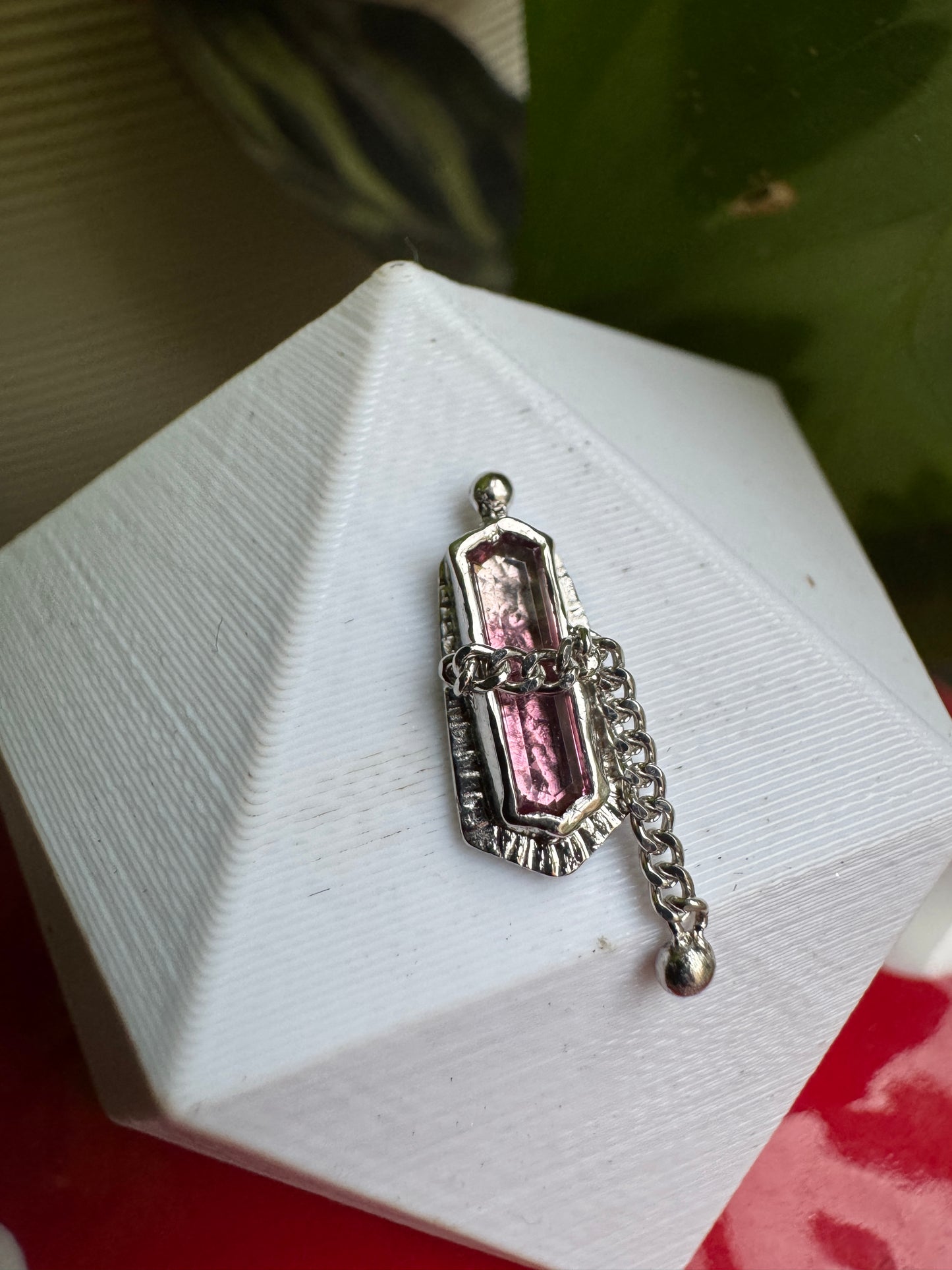 Pink pony club - Platinum & bi coloured tourmaline