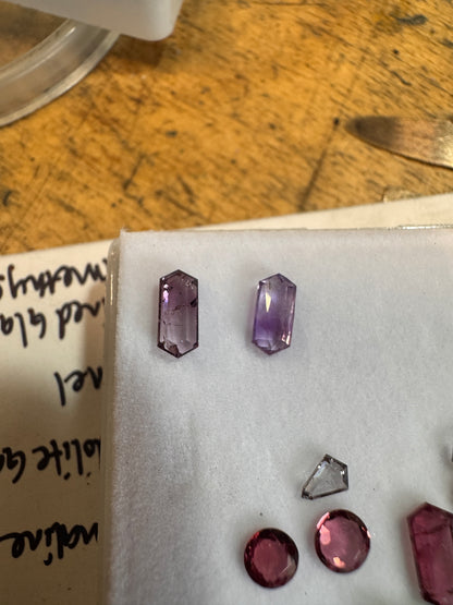 Custom ring stained glass amethyst ring prepayment KH