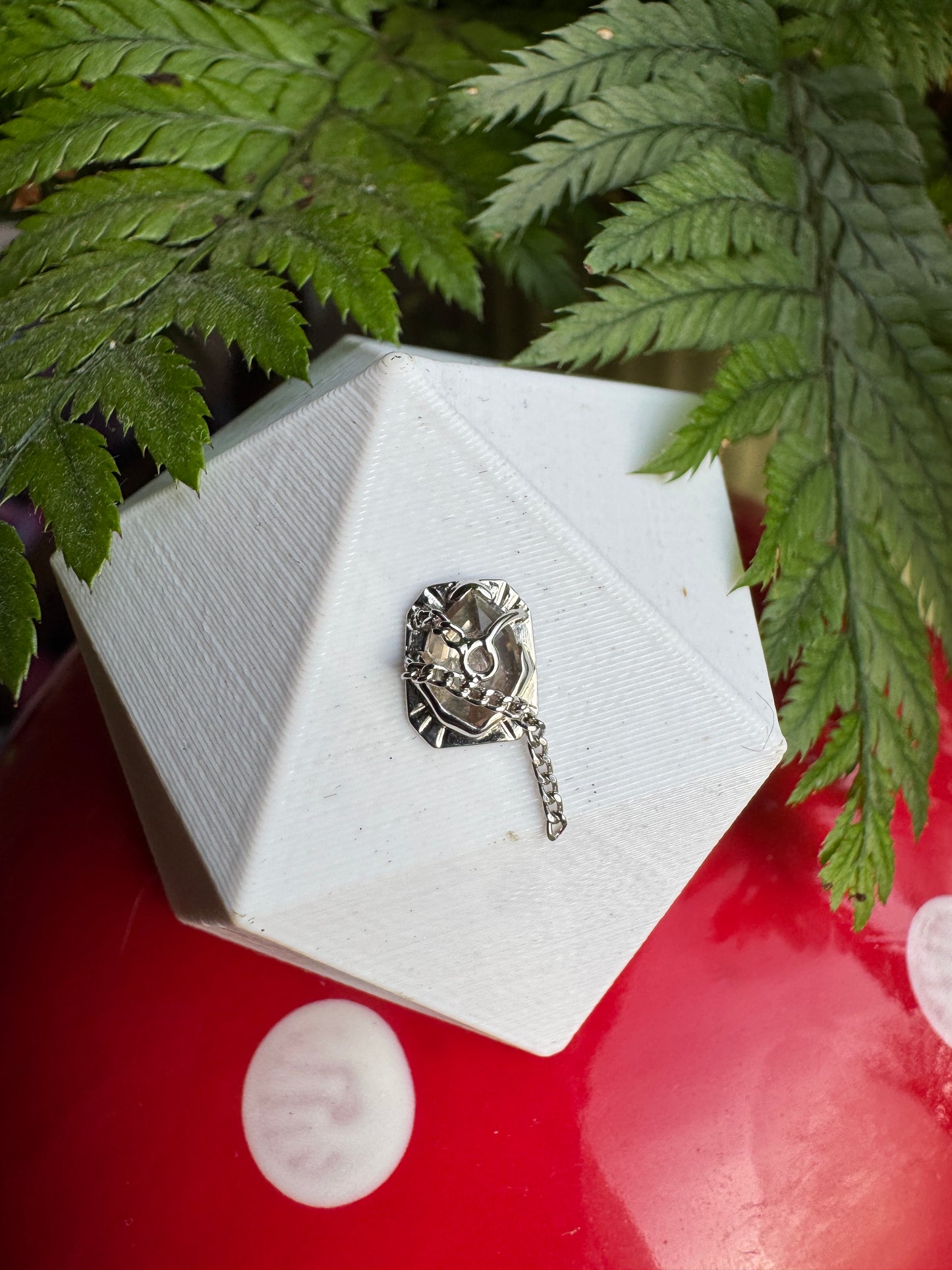 Drain you - platinum and Oregon sunstone