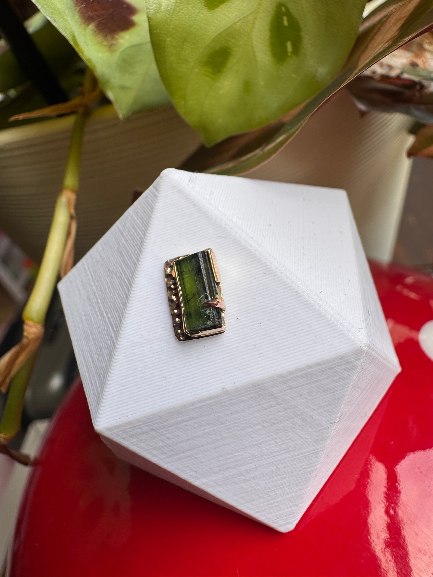 Green tourmaline balance