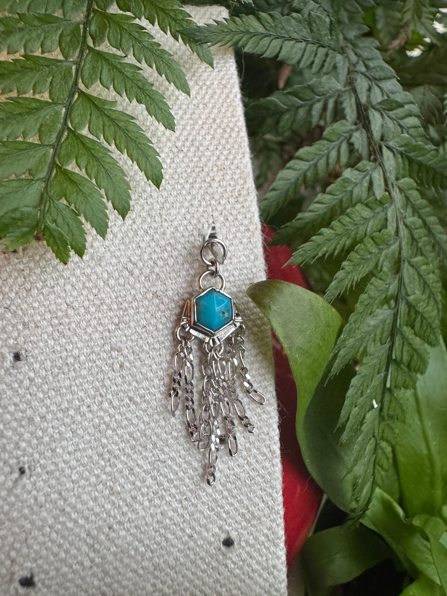 Dreamer - platinum & white gold with cloud chaser turquoise