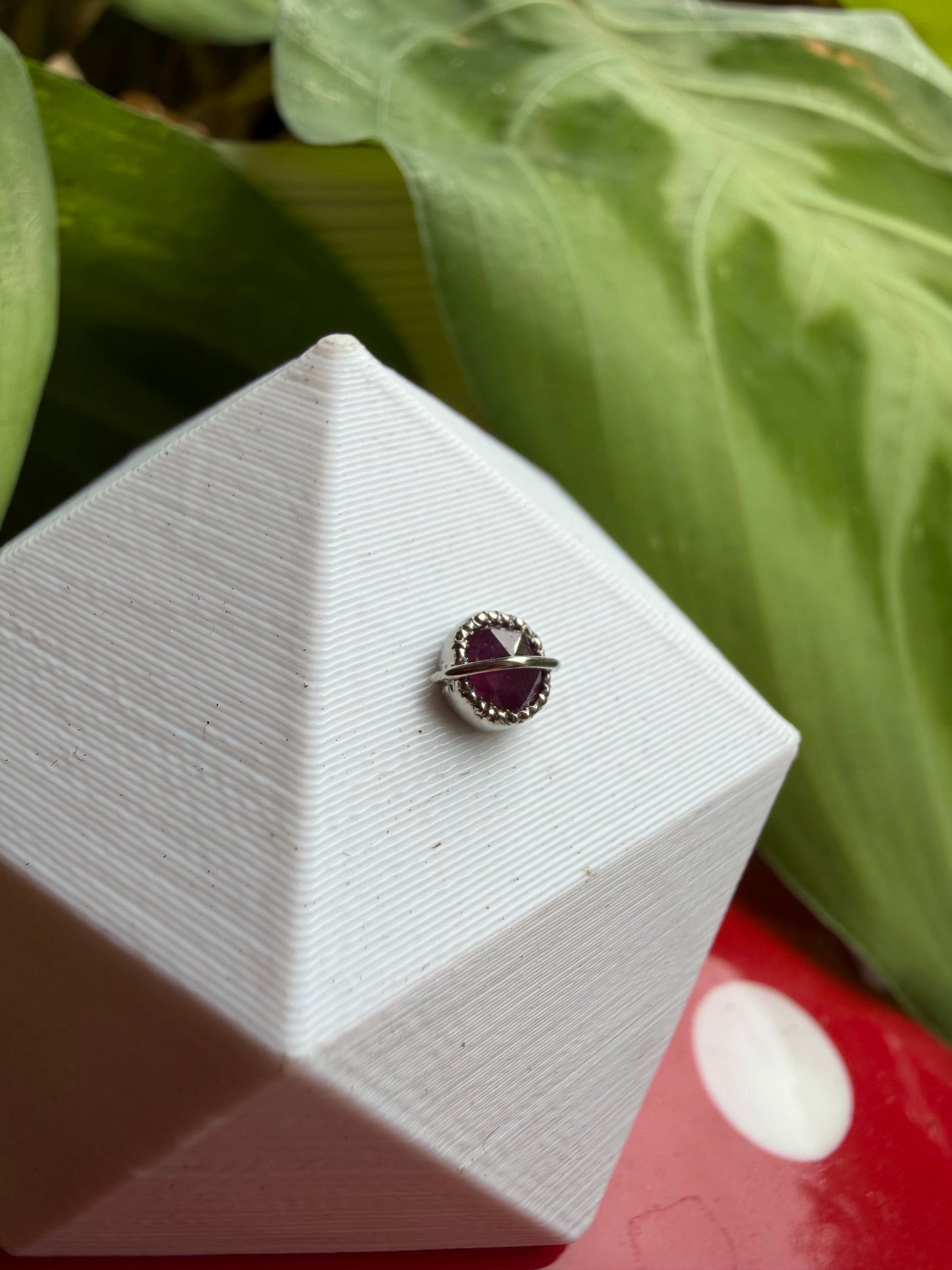 Profondo rosso - Platinum & winza ruby