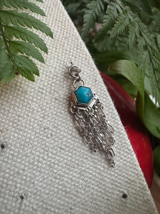 Dreamer - platinum & white gold with cloud chaser turquoise