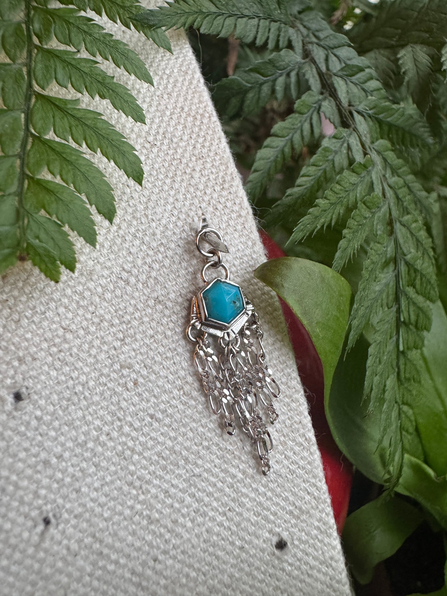 Dreamer - platinum & white gold with cloud chaser turquoise