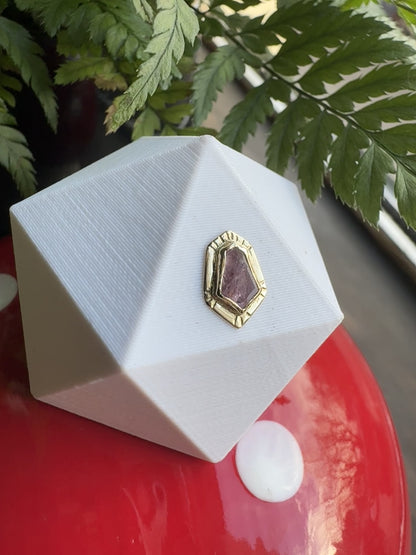Lump - YG Pinky purple sapphire